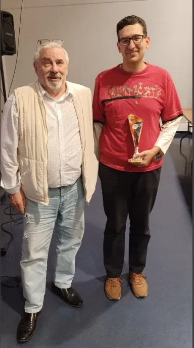 Guy Biron (à gauche) s'impose en Open 